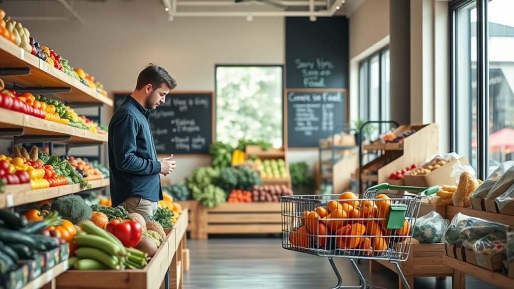 shopping alone for focus